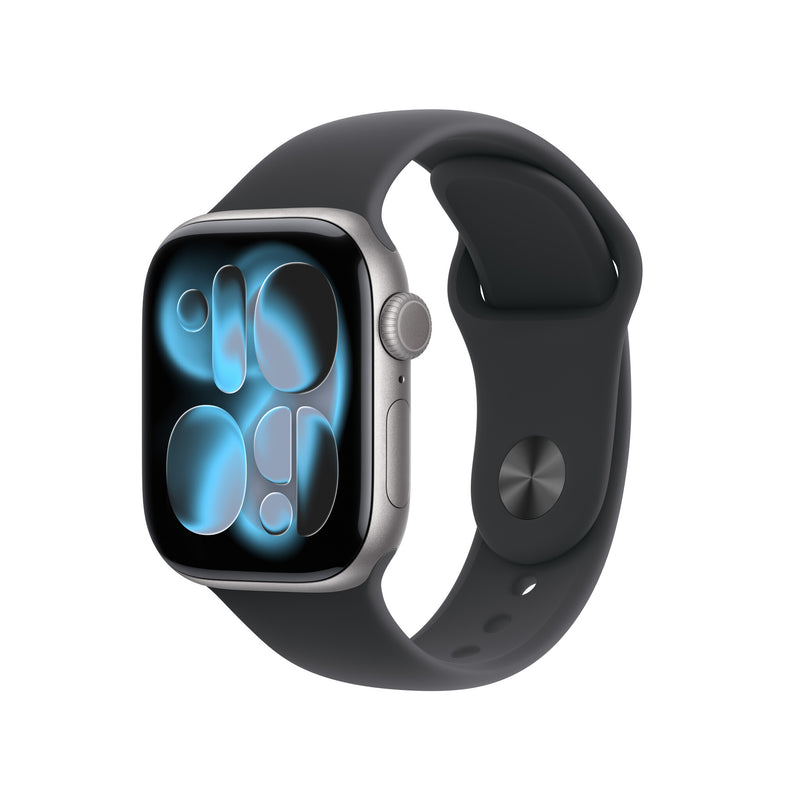 Apple Watch Series 11 OLED 42 mm Digital 374 x 446 pixel Berøringsskærm 5G Grå Wi-Fi GPS (satellit)
