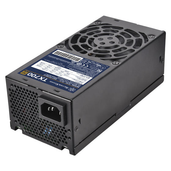 Silverstone TX700 Gold enhed til strømforsyning 700 W 20+4 pin ATX TFX Sort