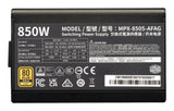 Cooler Master Elite Gold 850 enhed til strømforsyning 850 W 24-pin ATX ATX Sort