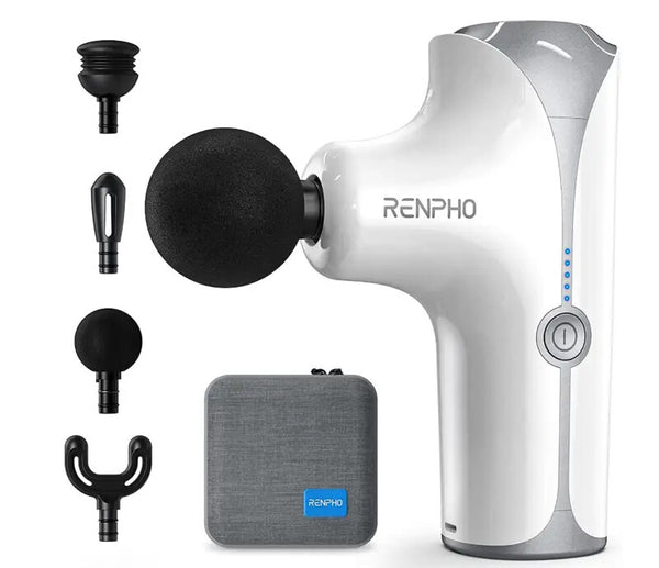 Renpho PEU-RP-GM173-WH massageapparat Universel Sort, Hvid, Grå