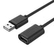 UNITEK Y-C418GBK USB-kabel USB 2.0 5 m USB A 0,48 Gbit/sek. Sort