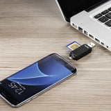 Hama Basic kortlæser USB 2.0/Micro-USB Sort