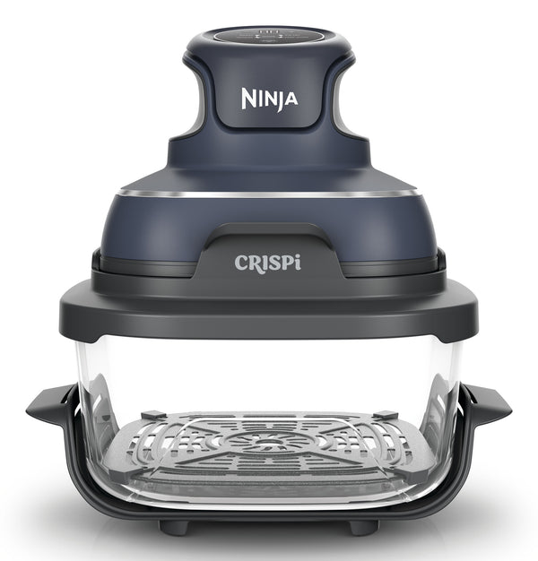 Ninja CRISPi Enkelt 3,8 L 1700 W Varmluftsteger Blå, Grå, Transparent