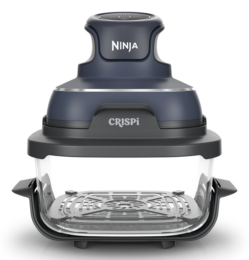 Ninja CRISPi Enkelt 3,8 L 1700 W Varmluftsteger Blå, Grå, Transparent