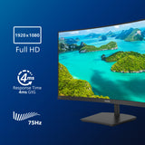 Philips E Line 241E1SC/00 computerskærm 59,9 cm (23.6") 1920 x 1080 pixel Fuld HD LED Sort