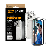 PanzerGlass ® | CARE by ® 3-in-1 Explorer Pakke iPhone 17 Pro
