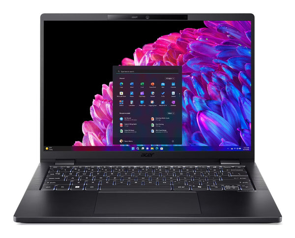 Acer TravelMate P6 TMP614-73-TCO-58ZV Intel Core Ultra 5 125H Laptop 35,6 cm (14") WUXGA 32 GB LPDDR5x-SDRAM 1 TB SSD Wi-Fi 7 (802.11be) Windows 11 Pro Sort