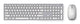 ASUS W5000 Wireless Keyboard and Mouse Set tastatur Mus inkluderet Universel RF trådløst Hvid