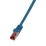 LogiLink CQ2066S netværkskabel Blå 3 m Cat6 S/FTP (S-STP)
