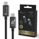 Extralink CABESL05 USB-kabel USB 2.0 2 m USB C 40 Gbit/sek. 240 W Sort