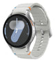 Samsung Galaxy Watch7 3,81 cm (1.5") AMOLED 44 mm Digital 480 x 480 pixel Berøringsskærm Sølv Wi-Fi GPS (satellit)