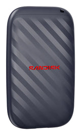 SanDisk SDSSDE10-500G-G25 ekstern solid state driver 500 GB USB Type-C 3.2 Gen 2 (3.1 Gen 2) Blå