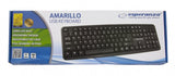Esperanza EK134 tastatur USB Sort