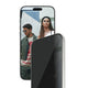 PanzerGlass SAFE. by ® 2-Way Privacy Skærmbeskyttelse iPhone 17 Pro Max | Ultra-Wide Fit m. EasyAligner