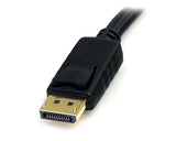 StarTech.com DP4N1USB6 KVM-kabel Sort 1,829 m