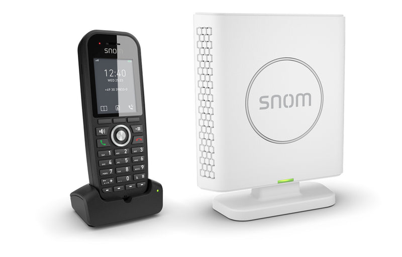 Snom M430 DECT telefon Nummervisning Sort, Hvid