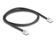 DeLOCK 88301 telefonkabel 1 m Sort