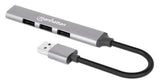 Manhattan 168427 interface hub USB 3.2 Gen 1 (3.1 Gen 1) Type-A 5000 Mbit/s Grå