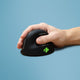 R-Go Tools Ergonomisk mus R-Go HE Break med pause-software, small (håndlængde ˂165 mm), højrehåndet, 3-i-1-forbindelse, sort