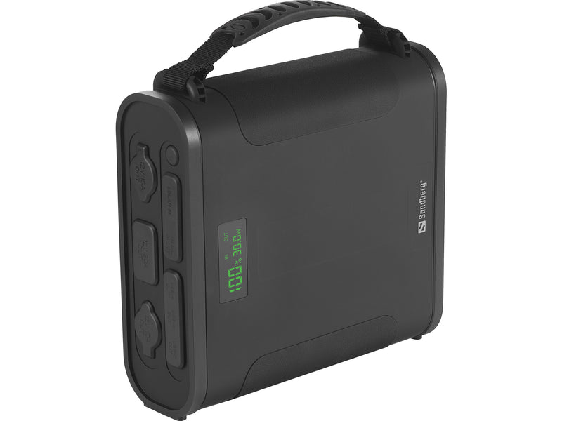 Sandberg 421-37 powerbank Lithium jern fosfat (LiFePO4) 144000 mAh Sort