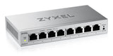 Zyxel GS1200-8V3 Administreret L2 Gigabit Ethernet (10/100/1000) Desktop Grå