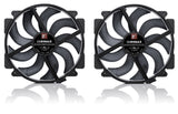 Noctua NF-A14X25R G2PWM SX2 CHBK Computerkabinet Ventilator 14 cm Sort 2 stk