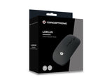 Conceptronic LORCAN01B mus Kontor Ambidextrous Bluetooth Optisk 1600 dpi