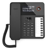 Gigaset DESK 600 Analog telefon Nummervisning Sort