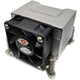 Inter-Tech Q-5 Processor Køleplade/køler 6 cm Sort, Sølv 1 stk