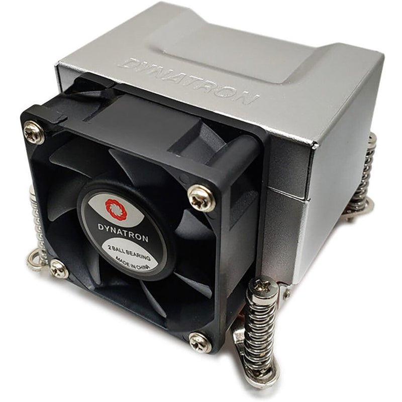 Inter-Tech Q-5 Processor Køleplade/køler 6 cm Sort, Sølv 1 stk