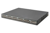Digitus DN-95117 netværksswitch Gigabit Ethernet (10/100/1000) Strøm over Ethernet (PoE) 1U Grå