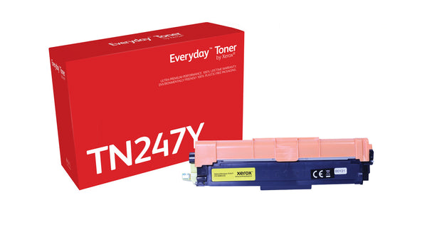 Everyday™ Gul Toner by Xerox compatible with Brother TN247Y, Høj kapacitet