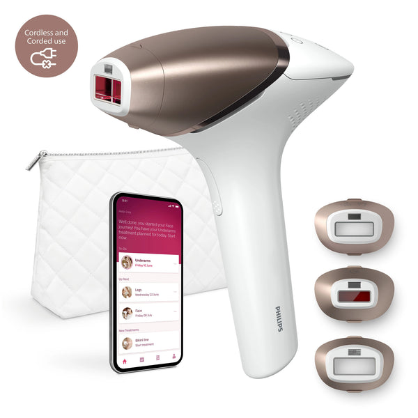 Philips Lumea IPL 9000 Series BRI955/00 IPL-hårfjerningsenhed med SenseIQ