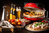 Ariete 0909/10 pizza fremstiller & ovn 1 pizza(er) 1200 W Rød