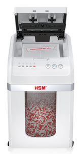 HSM 1035111 papirmakulator Delvist makulering 52 dB 23 cm Hvid