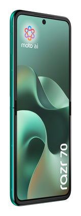 Motorola razr 70 17,5 cm (6.9") Dual SIM Android 16.0 5G USB Type-C 8 GB 256 GB 4800 mAh Mørkegrøn