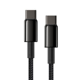 Baseus CATWJ-01 USB-kabel 1 m USB C 100 W Sort