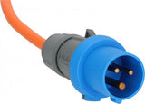 Brennenstuhl 1167650625 stikdåse 25 m 1 AC stikkontakt(er) Indendørs/udendørs Blå, Orange