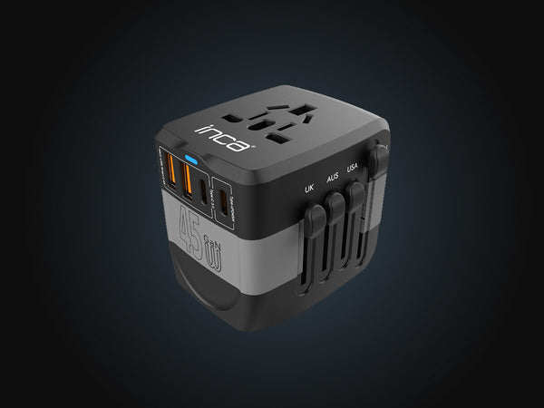 Inca IPW-45SA strømstik adapter Universel Sort