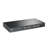 TP-Link JetStream TL-SG3428 netværksswitch Administreret L2/L3 Gigabit Ethernet (10/100/1000) 1U Sort