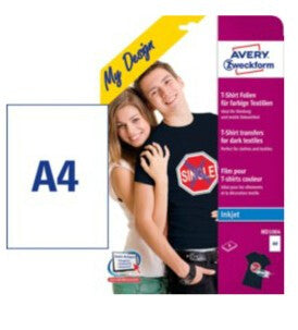 Avery MD1004 printfilm Inkjet A4 (210×297 mm) Flerfarvet 8 ark