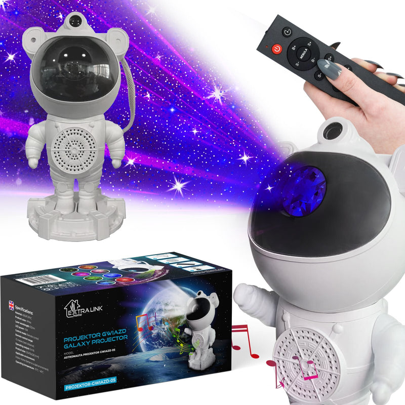 Extralink HOME ASTRONAUT MIT LAUTSPRECHER STAR PROJEKTOR 05