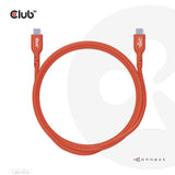 CLUB3D CAC-1513 USB-kabel USB 2.0 3 m USB C 240 W Orange