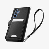 Spigen Wallet S mobiltelefon etui 17 cm (6.7") Tegnebogsetui Sort