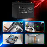 Extralink AKUMULATOR Battery ACCUMULATOR 12V 40AH - Batterie - 40.000 mAh Blybatterier (VRLA) 13,5 V 12 At