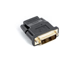 Lanberg AD-0013-BK kabel kønsskifter HDMI DVI-D 18+1 Single Link Sort