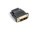 Lanberg AD-0013-BK kabel kønsskifter HDMI DVI-D 18+1 Single Link Sort