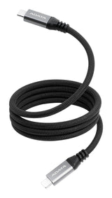 ADATA CACCU3-100W-100AN-BK USB-kabel USB 3.2 Gen 2 (3.1 Gen 2) 1 m USB C 10 Gbit/sek. Sort