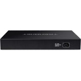 Trendnet TPE-BG102G netværksswitch Ikke administreret Gigabit Ethernet (10/100/1000) Strøm over Ethernet (PoE) 1U Sort