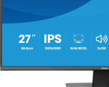 iiyama ProLite X2793HSU-B1 computerskærm 68,6 cm (27") 1920 x 1080 pixel Fuld HD LED Sort